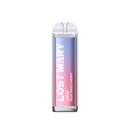 LOST MARY QM600 BLUE RAZZ CHERRY DISPOSABLE VAPE PACK OF 10