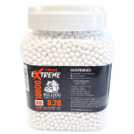 EXTREME BULLDOG 0.20G WHITE 10000 AIRSOFT BB PELLETS (NEW) - Image 1