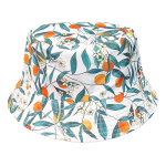 499-19 ORANGE LEAFS SUMMER BUCKET HAT - Image 1