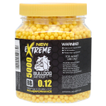 EXTREME BULLDOG 0.12G YELLOW 5000 AIRSOFT BB PELLETS (NEW) - Image 1