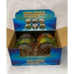 HX3007 PACK OF 6 GLASS ASHTRAY - Image 1