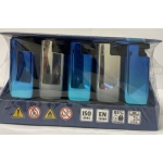 WINDPROOF METAL LIGHTER METALLIC BLUE PACK OF 25 - Image 1