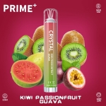 CRYSTAL PRIME PLUS 600 PUFFS DISPOSABLE VAPE PACK OF 10 – KIWI PASSION FRUIT GUAVA - Image 1
