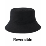 Black Marbel Reversible Summer Bucket Hat