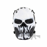 PAINTED SKULL AIRSOFT TEAM MASK - Image 1