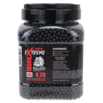 EXTREME BULLDOG 0.20G BLACK 10000 AIRSOFT BB PELLETS (NEW) - Image 1