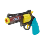 648-38 POLICE 2IN1 DART AND WATER REVOLVER - Image 1