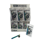 GLASS PIPE DK8581D RAINBOW PACK OF 24 - Image 1