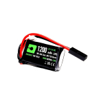 NP POWER 1200MAH 7.4V 30C PEQ15 MICRO AIRSOFT LIPO BATTERY - Image 1