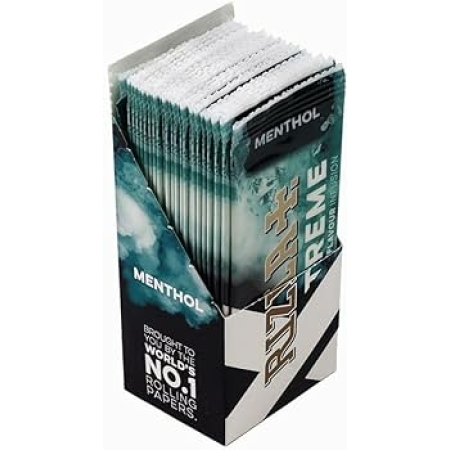 RIZLA XTREME MENTHOL FLAVOUR CARDS (PACK OF 25)