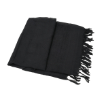 TX GUN DESIGN SQUARE SCARF – BLACK - Image 2