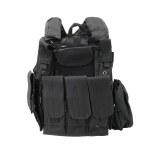 TRIMEX 0623-5 TACTICAL MOLLE VEST BLACK - Image 2