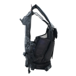 TRIMEX 0623-6 MILITARY SERVICE TACTICAL VEST BLACK - Image 4