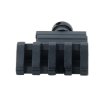 TRIMEX TACTICAL 45 DEGREE ANGLE OFFSET RAIL MOUNT WEAVER PICATINNY QUICK RELEASE ADAPTER - Image 4