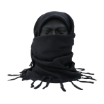 TX GUN DESIGN SQUARE SCARF – BLACK - Image 1