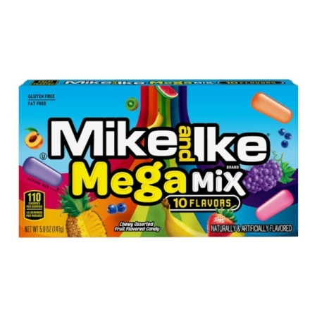 MIKE & IKE MEGA MIX 5OZ THEATER BOXES PACK OF 12