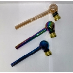 MULTI COLOURS GLASS PIPE (PACK OF 24) - Image 2