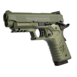 HG172 TAC 1911 CO2 PISTOL GREEN - Image 1