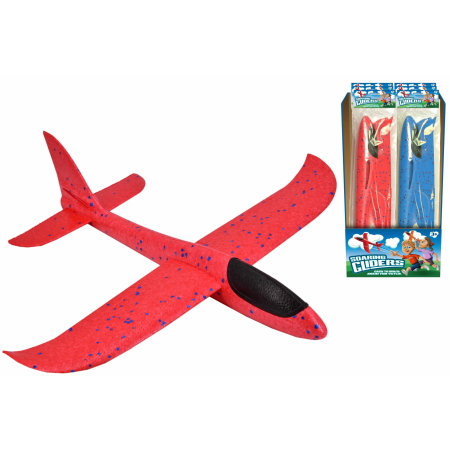 Foam Aeroplanes 2 Colours (Pack of 12)