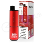 Cherry Edition IVG 2400 PUFFS DISPOSABLE VAPE (PACK OF 5) - Image 1