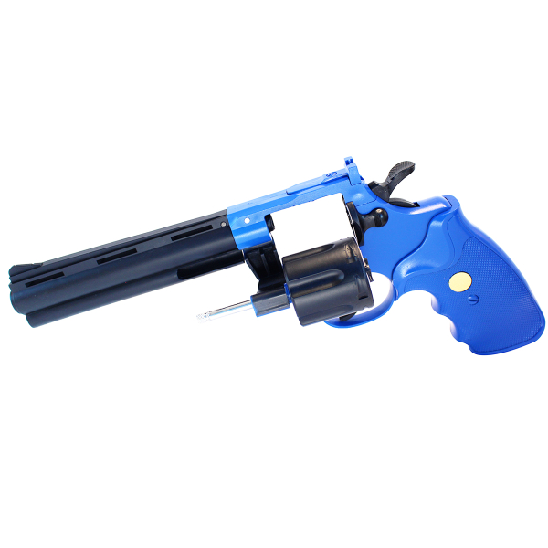 G36 AIRSOFT SPRING REVOLVER BLUE - Trimex Wholesale Ireland