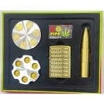 TZ1016 SET OF GRINDER,LIGHTER AND PIPE - Image 1