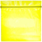 ZIPPER BAG 40X40 YELLOW - Image 1