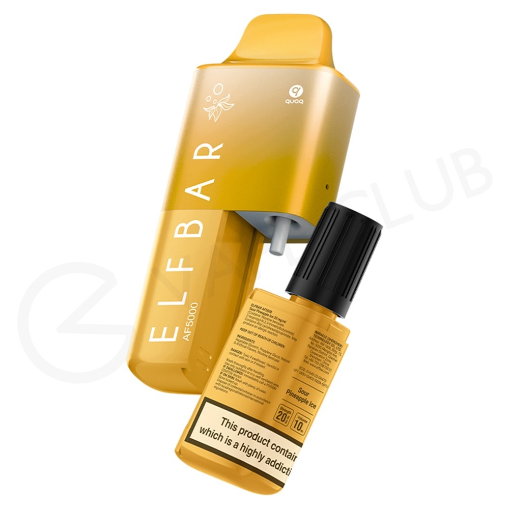 Elf Bar AF5000 Sour Pineapple Vape Wholesale Ireland