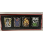 OIL LIGHTER SKULL DESIGN (PACK OF 4) - Image 1