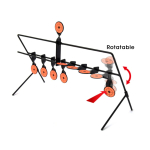 105515-9 TRIMEX ARMS ROTATING SPINNER SELF-RESETTING MEATAL SHOOTING TARGET – 9+1 - Image 3