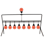 105515-9 TRIMEX ARMS ROTATING SPINNER SELF-RESETTING MEATAL SHOOTING TARGET – 9+1 - Image 1