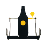 153509 TRIMEX ARMS WINE BOTTLE KNOCKDOWN ROCKING METAL TARGET - Image 1