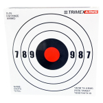 1990784TX TRIMEX ARMS PACK OF 100 CARD TARGETS 14CM SQUARE WHITE - Image 1