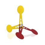 57016 TRIMEX ARMS METAL WALKING FLIP TARGET - Image 1