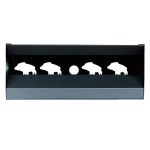 87755 TRIMEX ARMS SELF-RESETTING MAGNETIC KNOCKDOWN BISON TARGET - Image 1
