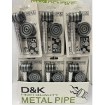 METAL PIPE WITH GRINDER (DK8488A) (PACK OF 24) - Image 1