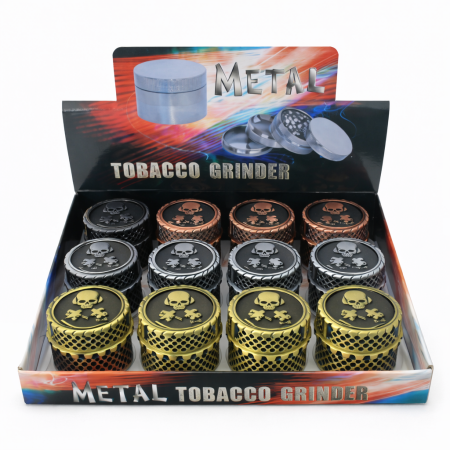 HX118W-1GT 40MM METAL GRINDER (PACK OF 12)