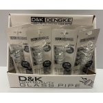SMOKING GLASS PIPE DK8367 (PACK OF 12) - Image 1