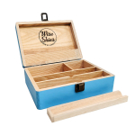 WISE LARGE ROLLING BOX-BLUE - Image 2