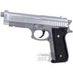 Cybergun PT92 HPA Spring Airsoft Pistol Silver - Image 1