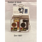 SMOKING SET METAL PIPE AND MINI GRINDER (PACK OF 12) - Image 1
