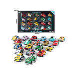 6631 20Pcs Pull Back Car Set - Image 1