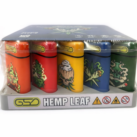 GSD LIGHTER HEMP DESIGN PACK OF 25