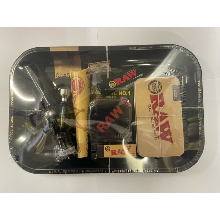 RAW MEDIUM SMOKING TRAY SET