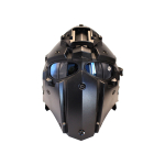 Airsoft Tactical Helmet with NVG Shroud and Transfer Base Black - Image 1