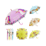 RST083 Kids Printed Umbrella With J-Shaped Handle Pack of 12 - Image 2