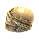 Airsoft Tactical Helmet G4 Full Face Tan - Image 3
