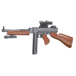 8904A Vigor Airsoft Spring Rifle – Black - Image 1
