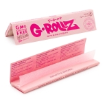 G-Rollz | Lightly Dyed Pink - 50 KS Slim Papers (50 Booklets Display) - Image 3