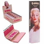 G-Rollz | 'Fabulous Face' Pink - 50 KS Slim Papers + Tips (24 Booklets Display) - Image 1